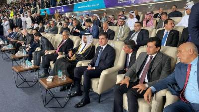 وزير الرياضة يشهد افتتاح كأس الخليج العربى بالعراق