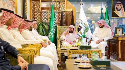 الرئيس العام لشؤون الحرمين يدشن مشروع "الترميز الجغرافي للمسجد الحرام"