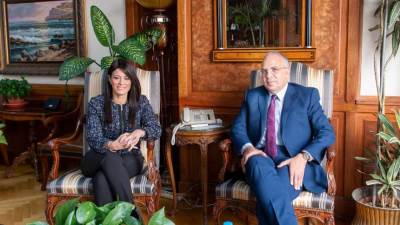 سويلم والمشاط يبحثان مستجدات المشروعات المقترحة في مجال المياه ضمن "برنامج نُوَفِّي"