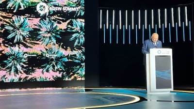 وزير الخارجية يُشارك كمتحدث رئيسي في قمة أسبوع أبو ظبي للاستدامة