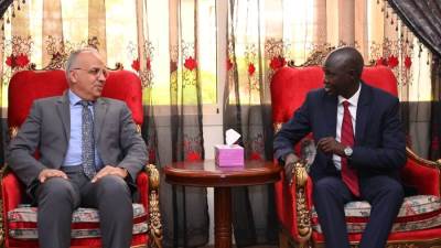 وزير الموارد المائية الجنوب سودانى يعرب عن شكره لمصر لما تقدمة من دعم لجنوب السودان