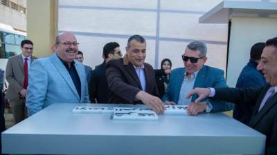 "وزير الإنتاج الحربي" يضع حجر أساس المقر الجديد لشركة "الإنتاج الحربي للمشروعات والاستشارات الهندسية"