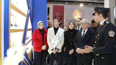 وزيرا التعليم والثقافة يتفقدان معرض القاهرة الدولي للكتاب فى دورته الـ 54