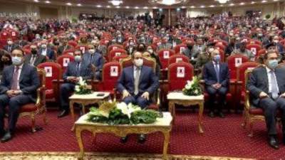 بدء فعاليات افتتاح معرض ومؤتمر مصر الدولى للبترول بحضور الرئيس السيسى