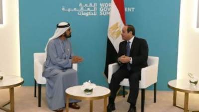 الرئيس السيسي يلتقى حاكم دبى.. ويؤكد: تقدم وازدهار الإمارات يشكل تجربة ملهمة