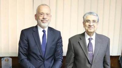 وزير الكهرباء يستقبل سفير اليونان لبحث التعاون ومشروع الربط الكهربائي بين البلدين