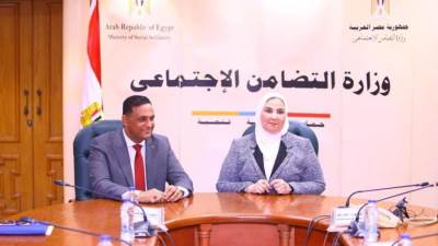 القباج ومختار يوقعان تعاون بين التضامن ومحافظة الدقهلية لتنفيذ برامج وتدخلات الوزارة