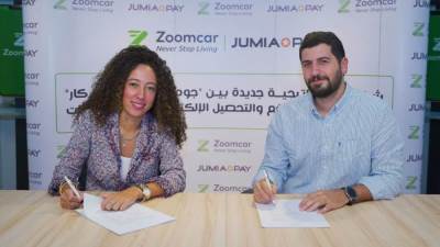 شراكة استراتيجية جديدة بين "جوميا باي" و "زووم كار" لتسهيل عملية الدفع والتحصيل الإلكتروني لإيجار السيارات