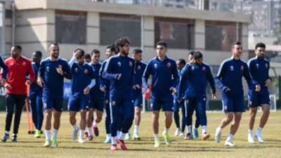 مران خفيف للأهلى صباح اليوم بالفندق استعداداً لمواجهة القطن الكاميرونى