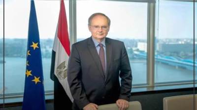 سفير الاتحاد الأوروبي لدى مصر يزور أسوان ويحضر مهرجان سينماء المرأة