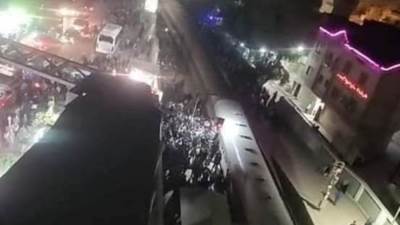 ارتفاع ضحايا حادث قطار قليوب إلى حالتي وفاة