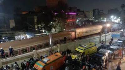 الصحة: وفاة 4 مواطنين وإصابة 23 آخرين فى حادث قطار قليوب