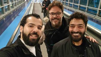 حميد الشاعري يصل الرياض لحضور احتفالية الفنان هاني شنودة