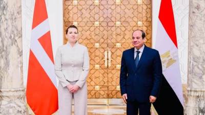 الرئيس السيسي ورئيسة وزراء الدنمارك يبحثان تعظيم الاستثمارات الدنماركية بمصر