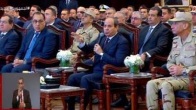 الرئيس السيسي: استفيدوا من الأراضي الزراعية بدل التعدي عليها عشان تجيب خير