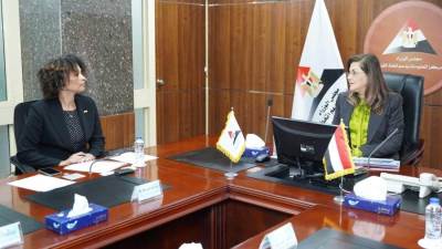 وزيرة التخطيط تناقش مع مشروع قوى عاملة مصر خطوات إنشاء منصة مجالس المهارات القطاعية