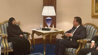 وزير الصحة يلتقي نظيرته القطرية لتبادل الخبرات في المبادرات العامة وإدارة الأزمات