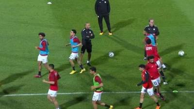 منتخب مصر يتقدم على مالاوى بثنائية نظيفة فى الشوط الأول