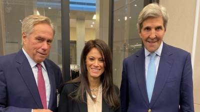 وزيرة التعاون الدولى تبحث مع المبعوث الرئاسى الأمريكى للمناخ تطورات برنامج "نُوَفِّي"