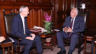 وزير الزراعة يبحث مع المدير التنفيذي للغرفة التجارية الألمانية بالقاهرة التعاون المشترك