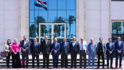 توقيع مذكرة تفاهم بين جامعة المنصورة الجديدة وهيئة ميناء دمياط