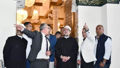 وزير الأوقاف: ما يتم في عمارة مساجد آل البيت تطوير غير مسبوق