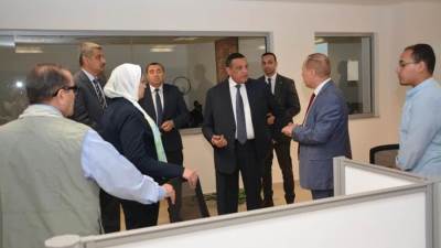 وزير التنمية يباشر مهام عمله رسمياً من مقر الوزارة بالعاصمة الإدارية الجديدة