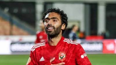 الاهلي يؤكد جاهزية حسين الشحات لمباراة الترجي