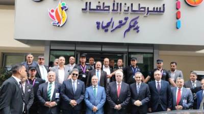 وزير التعليم ومحافظ الغربية بطلقوا إعادة تشغيل مستشفى سرطان الأطفال 57357