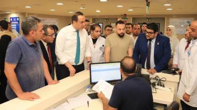 رئيس هيئة الرعاية الصحية في مرور ليلي مفاجئ للمنشآت الصحية بالإسماعيلية