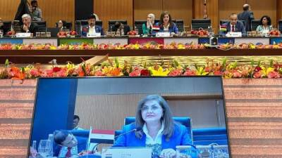 وزيرة التخطيط تختتم زيارتها للهند ومشاركتها باجتماع وزراء التنمية ضمن أعمال مجموعة العشرين