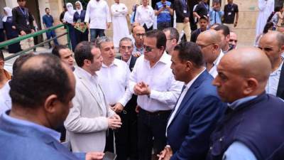 وزير الصحة يتفقد مستشفى الحمام المركزي بمحافظة مطروح