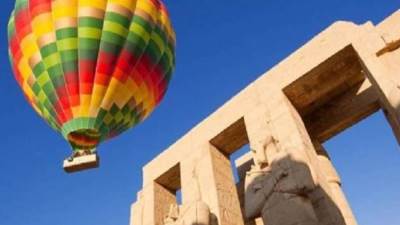 29 رحلة بالون طائر على متنها 600 سائح تحلق في سماء الأقصر