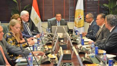 وزير التنمية يرأس اجتماع لجنة تسيير مشروع تعزيز استدامة خدمات المياه بصعيد مصر