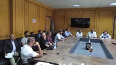 رئيس جهاز أخميم الجديدة يتفقد وحدات المبادرة الرئاسية سكن كل المصريين