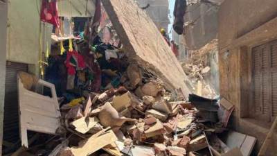 النيابة العامة تباشر التحقيقات في واقعة انهيار عقار بحدائق القبة