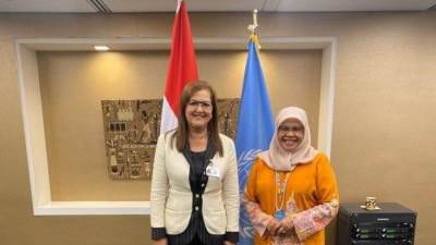 وزيرة التخطيط تلتقي وكيلة الأمين العام والمديرة التنفيذية لبرنامج الأمم المتحدة لتوطيد التعاون