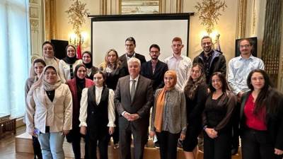 وزير التعليم يلتقي الطلاب المبتعثين الدارسين بالمملكة المتحده ضمن خطة البعثات وبرنامج نيوتن مشرفة