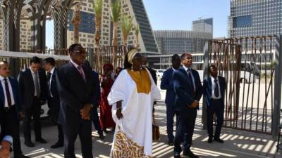 وزيرة الإسكان الكاميرونية تزُور العاصمة الإدارية الجديدة