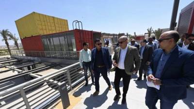 الجزار يتفقد المراحل الأخيرة لتنفيذ مشروع الحدائق المركزية "كابيتال بارك" بالعاصمة الإدارية الجديدة