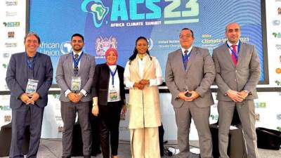 البورصة المصرية والرقابة المالية تشاركان في قمة المناخ الأفريقية بكينيا 2023