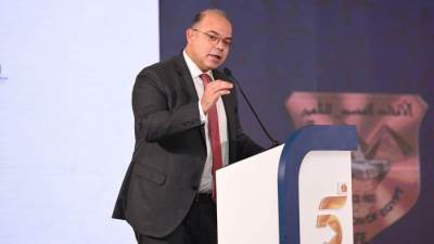 رئيس الرقابة المالية يلقي الكلمة الرئيسية لمؤتمر التأمين وإعادة التأمين السنوي بشرم الشيخ الخامس