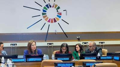 وزيرة التخطيط تشارك بجلسة حول تمويل المناخ ضمن قمة أهداف التنمية المستدامة