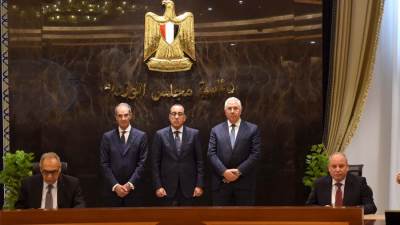 رئيس الوزراء يشهد توقيع تعاون بشأن التطوير التكنولوجي لمنظومة المعلومات بالهيئة العامة لمشروعات التعمير