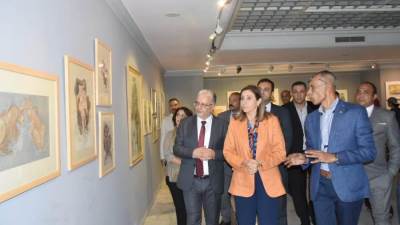 الكيلاني تفتتح معرض "سكتش” في بداية الموسم الفني الجديد لقاعة "أُفق"
