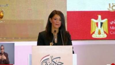 وزيرة التعاون الدولي بمؤتمر حكاية وطن: لدينا علاقات وثيقة مع مؤسسات عالمية