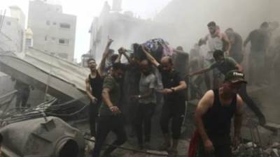 الصحة الفلسطينية: قرابة 60% من الإصابات فى غزة وقعت بين النساء والأطفال