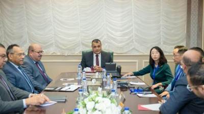 "وزير الدولة للإنتاج الحربي" يستقبل رئيس مجلس إدارة شركة E-HAUTE الصينية