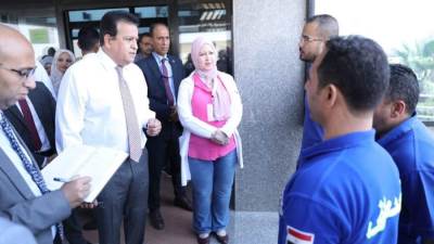 وزير الصحة يوجه باتخاذ إجراءات عاجلة في علاج مرضى التصلب المتعدد MS))