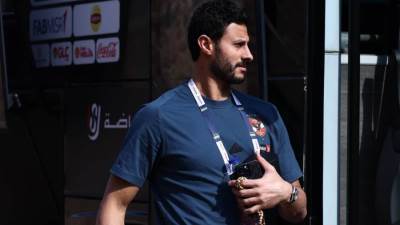 الأهلى يصل استاد القاهرة لمواجهة سيمبا فى إياب ربع نهائى الدورى الأفريقى